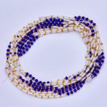Bleu-blue crystals with glow in the dark
